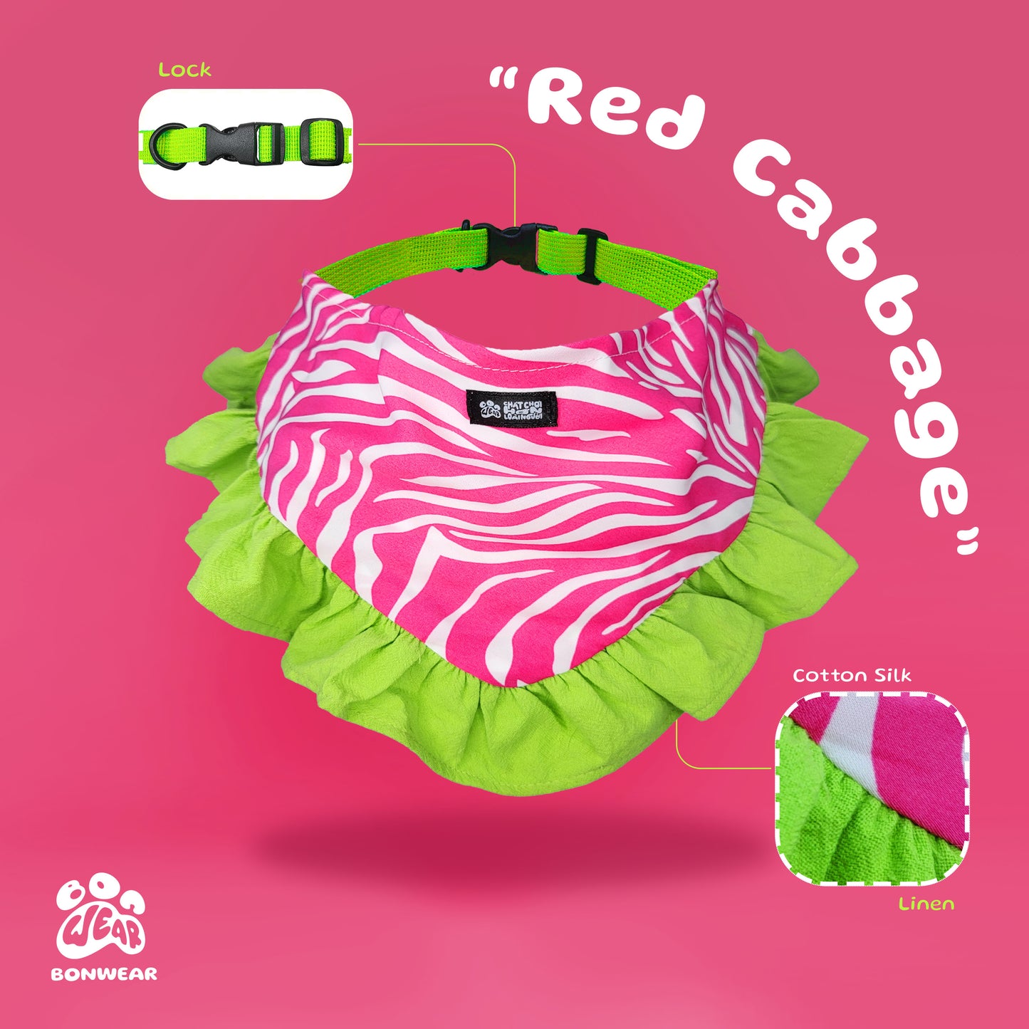 BANDANA RED CABBAGE (BẮP CẢI ĐỎ)