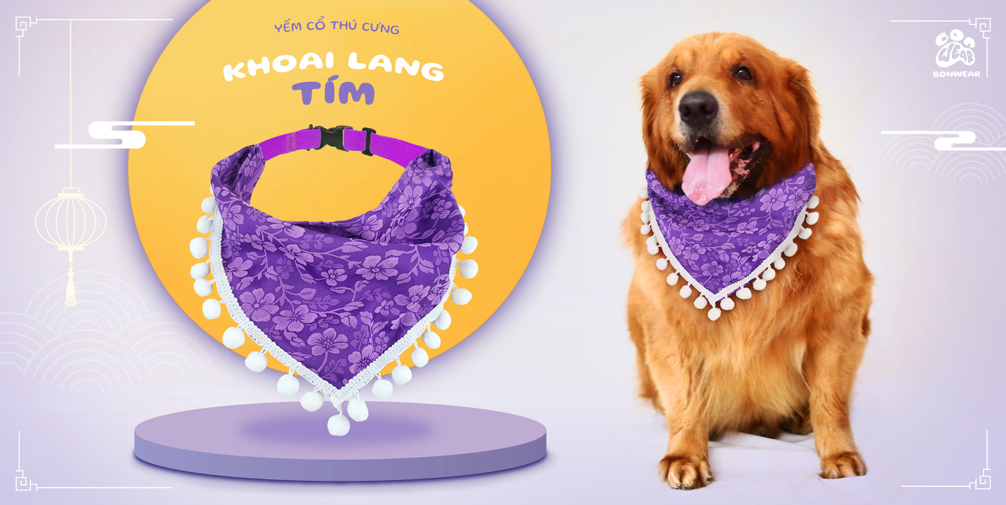 BANDANA PURPLE SWEET POPTATO (KHOAILANGTIM)