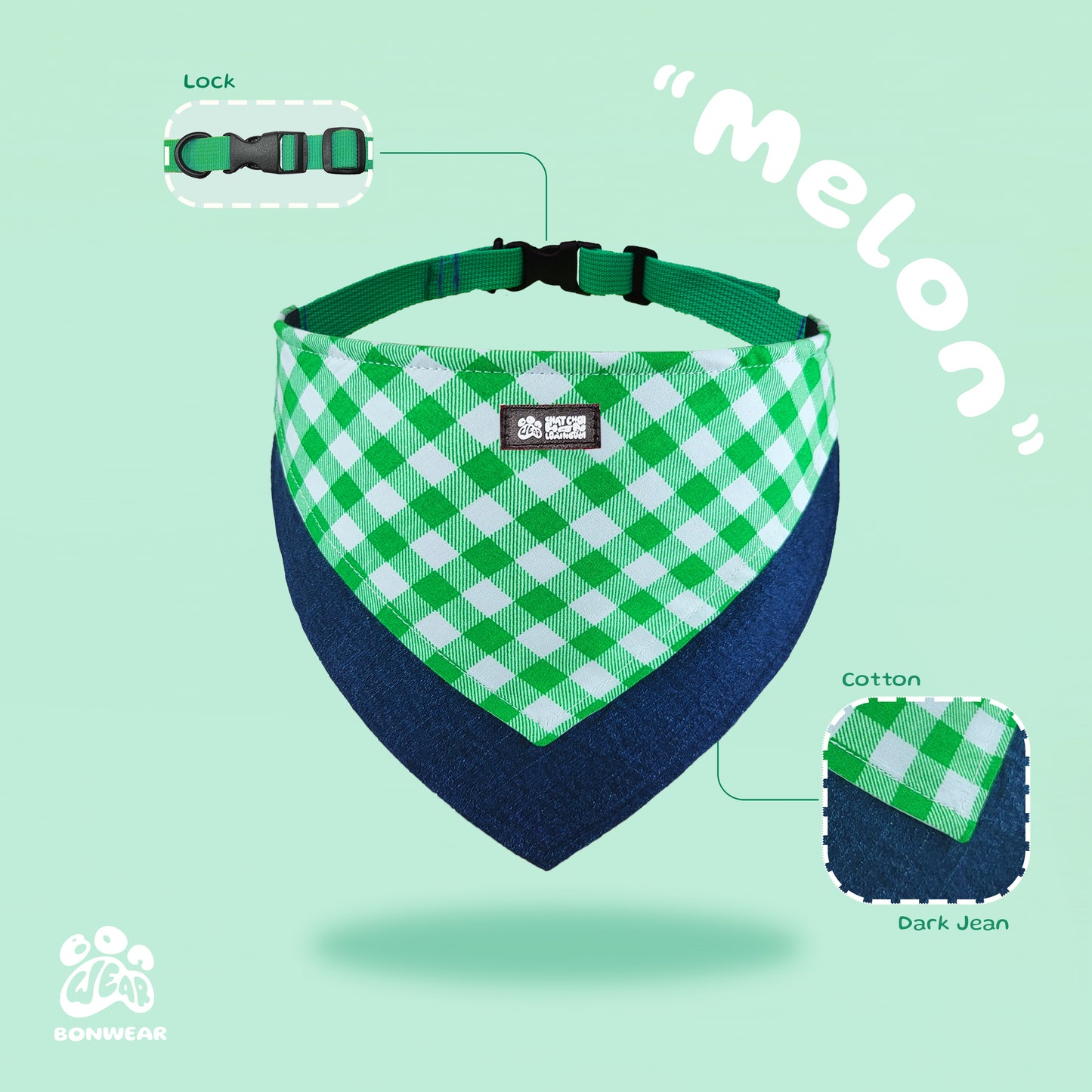 BANDANA MELON (DƯA LƯỚI)
