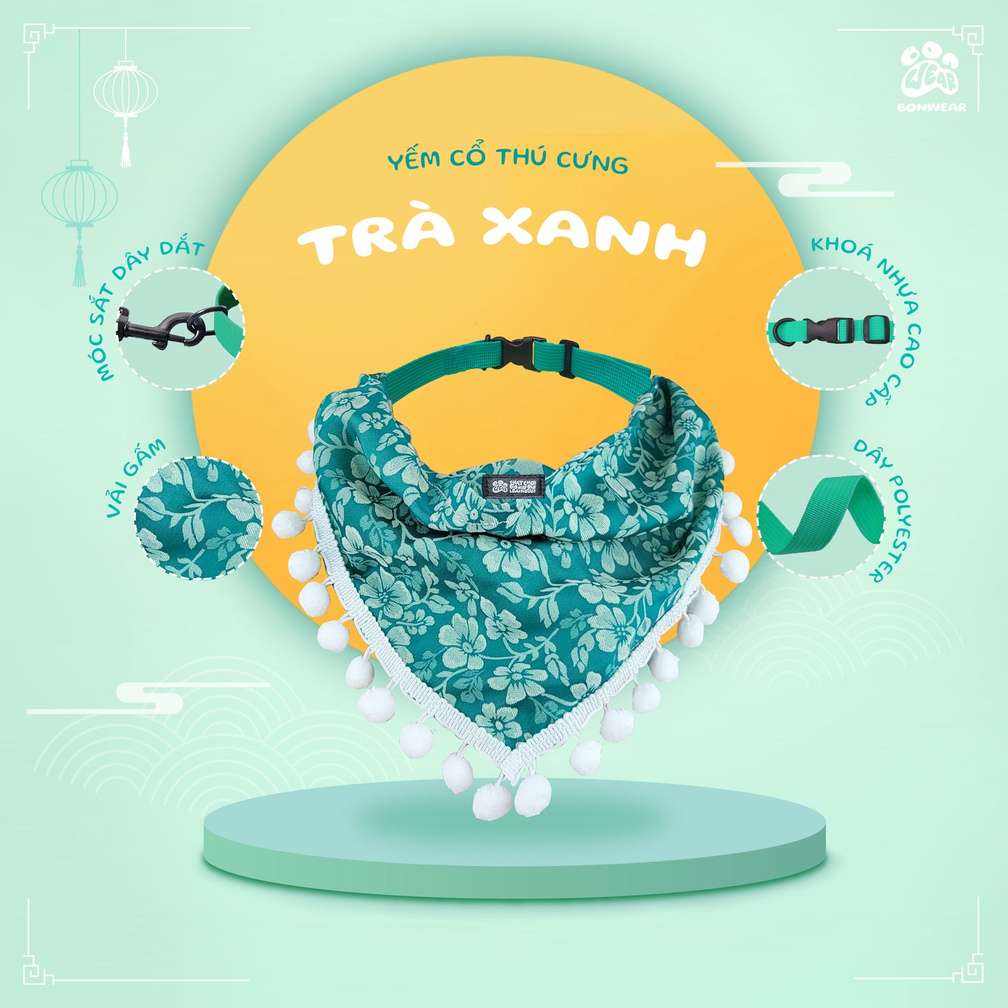 BANDANA GREEN TEA (TRÀ XANH)