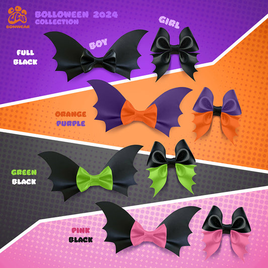 Bolloween Bat Tie