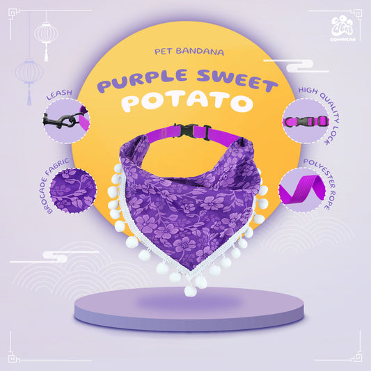 BANDANA PURPLE SWEET POPTATO (KHOAILANGTIM)