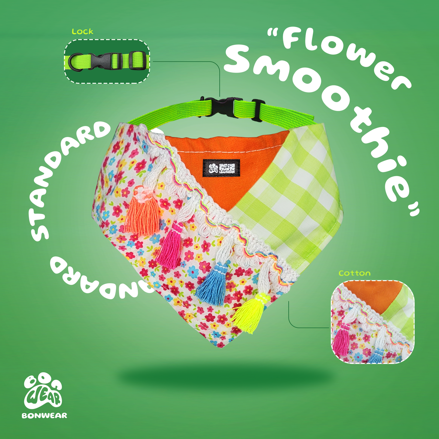 BANDANA FLOWER SMOOTHIE (SINH TỐ HOA)