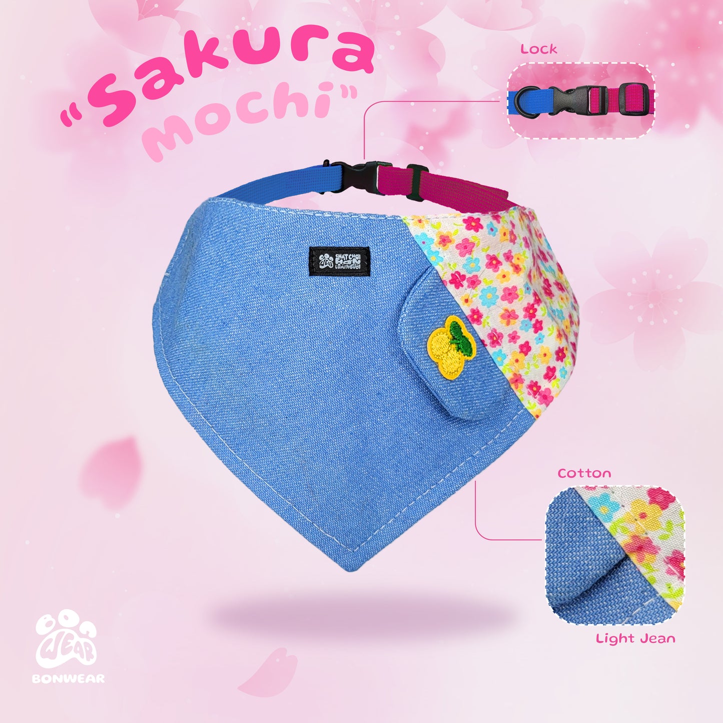 BANDANA SAKURA MOCHI 1